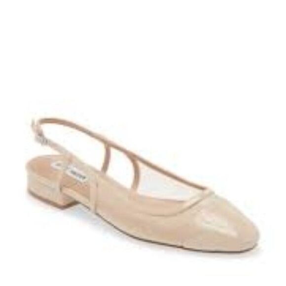 Steve Madden Vahalla Slingback Cap Toe Pumps Pale Pink Size 10 NEW - Picture 2 of 7